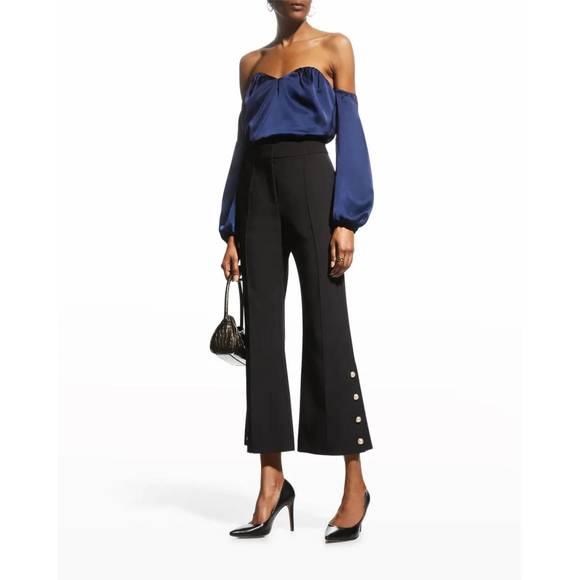 NEW MILLY willianna top in navy blue - Picture 2 of 5